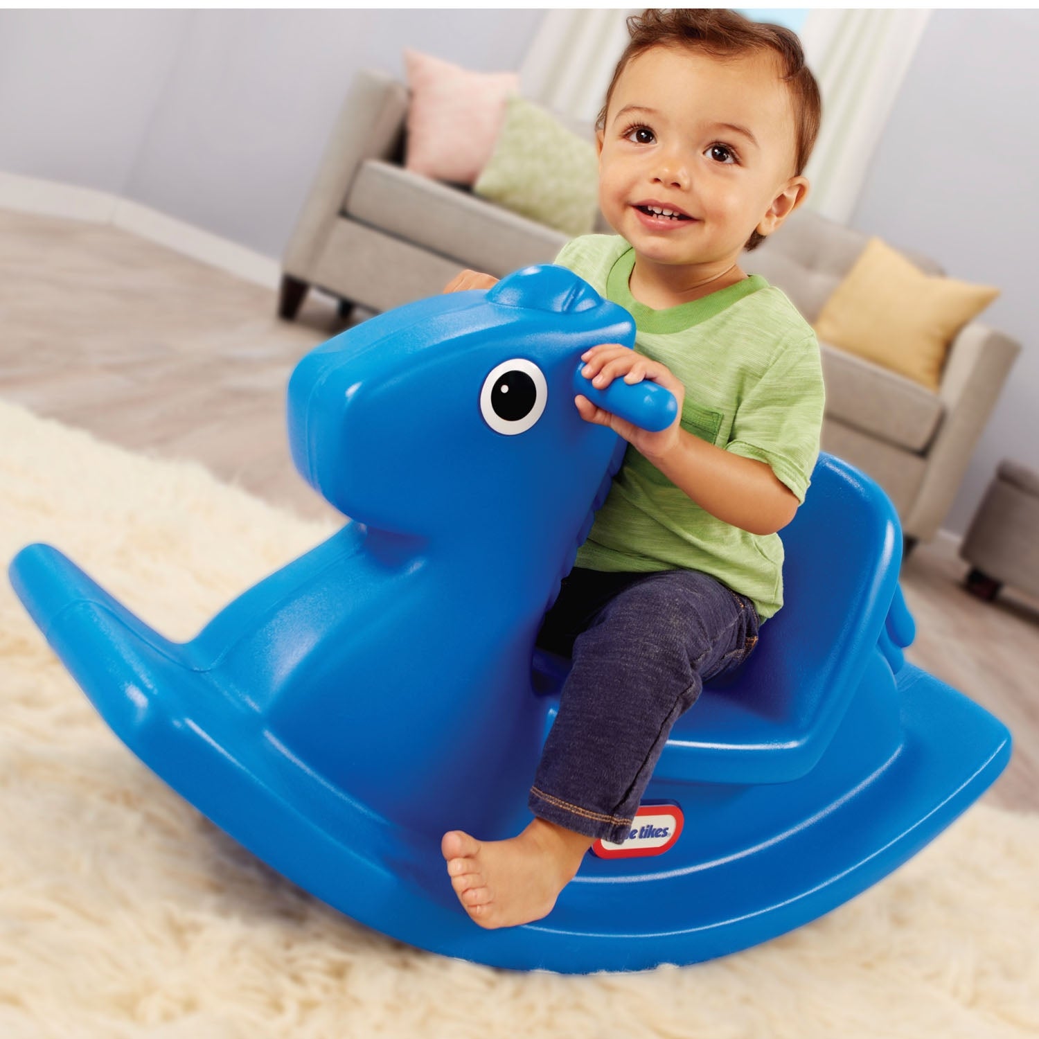 Rocking Horse - Primary Blue - Image 2