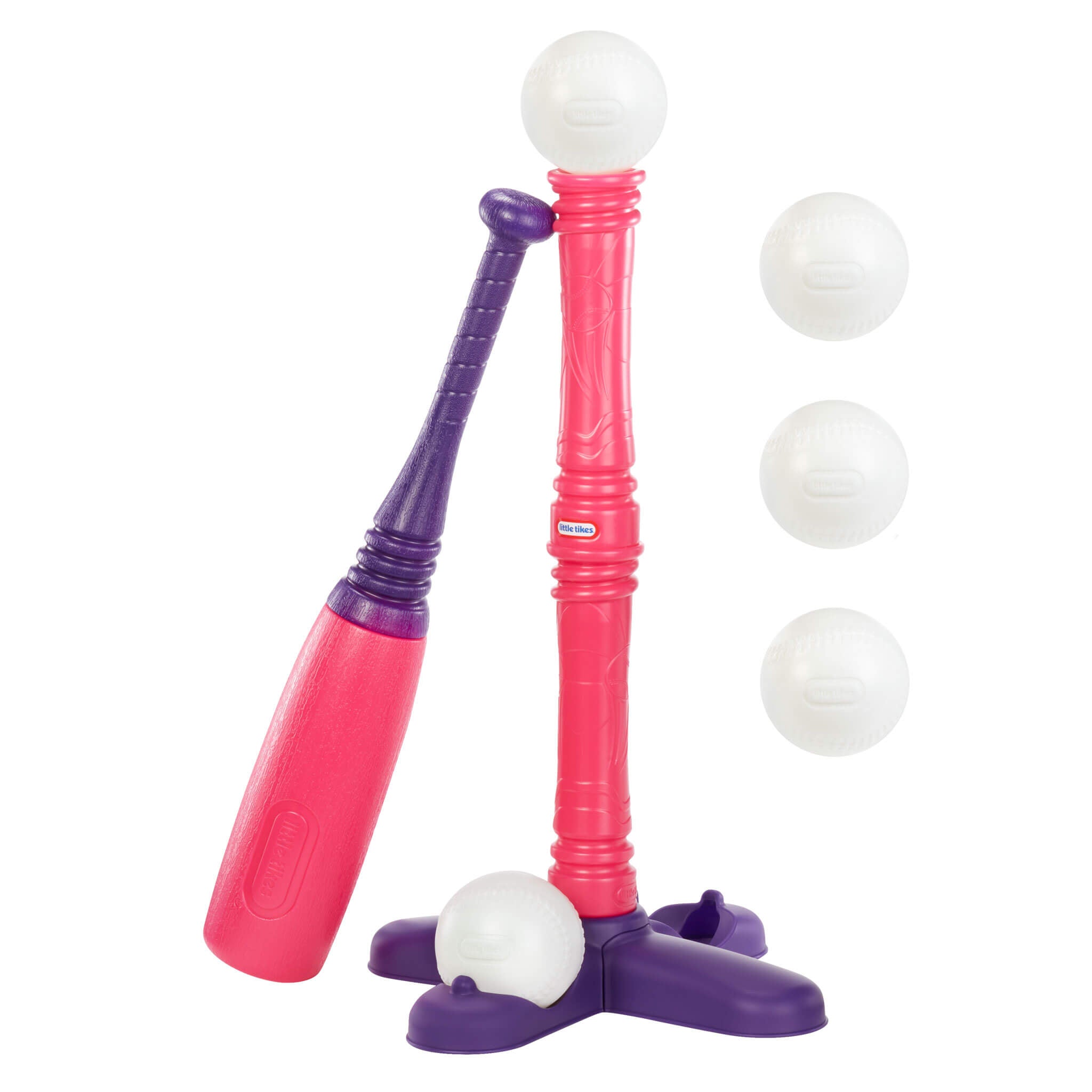 TotSports? T-Ball Set with 5 Balls - Pink