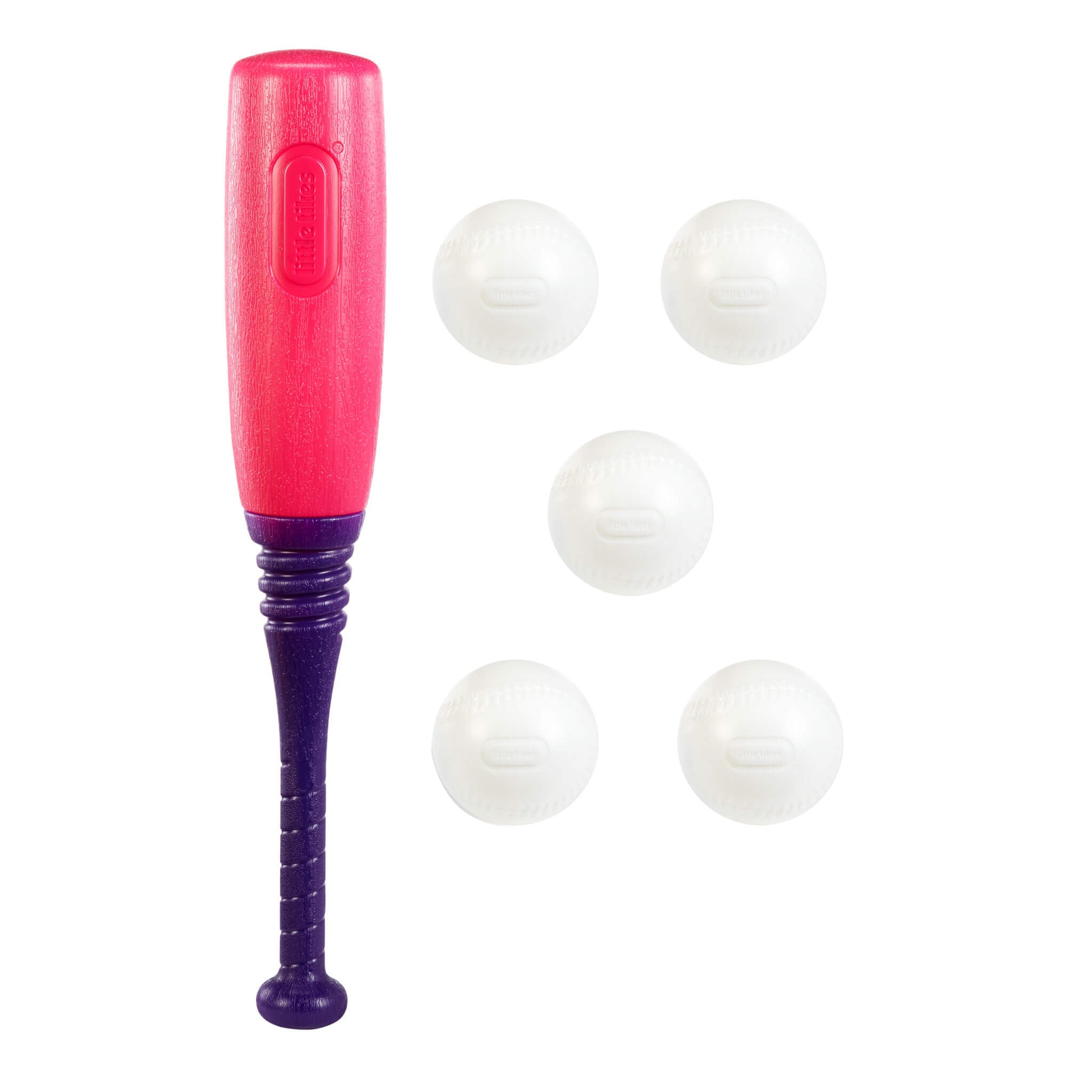 TotSports? T-Ball Set with 5 Balls - Pink - Image 4