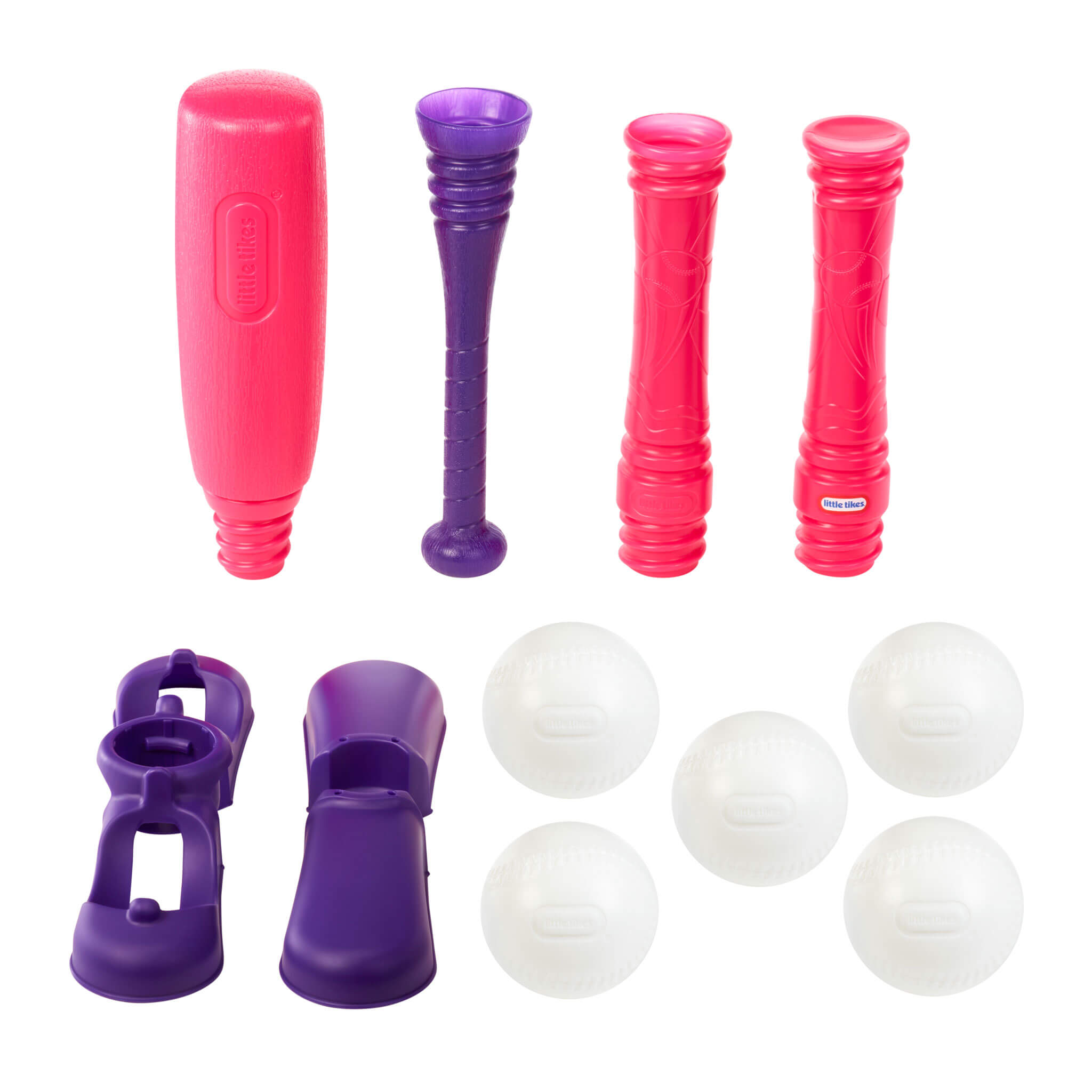 TotSports? T-Ball Set with 5 Balls - Pink - Image 5