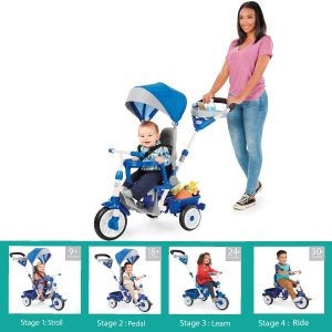 Perfect Fit? 4-in-1 Trike - Blue