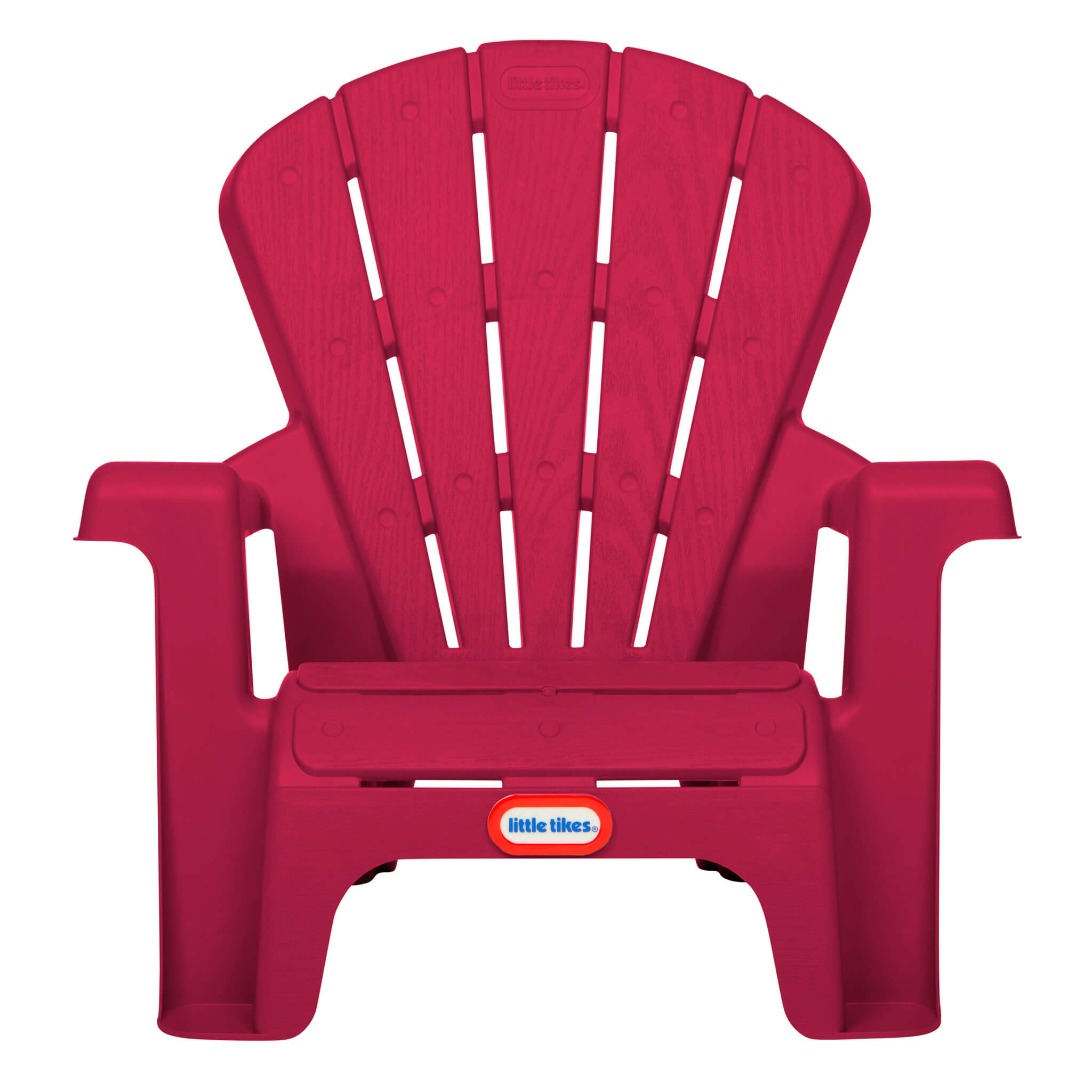 Garden Chairs - Red 4 Pack - Image 3