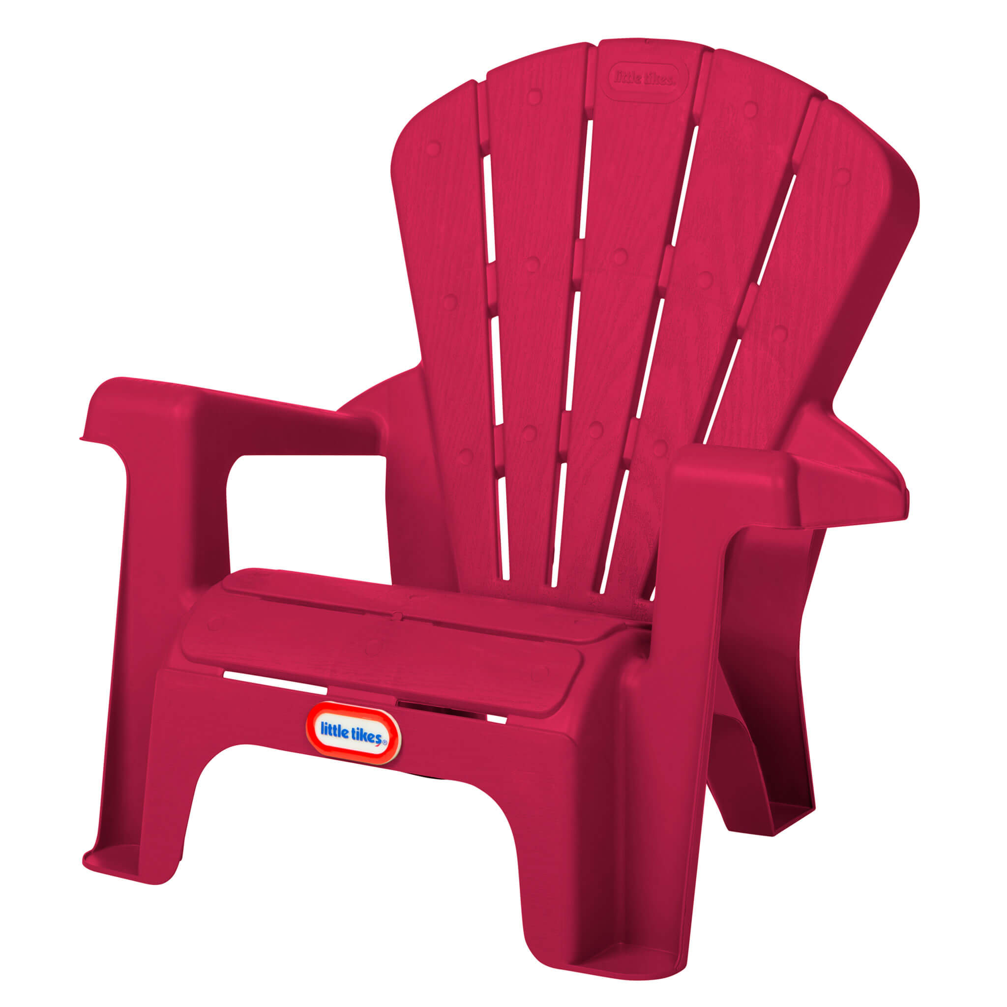 Garden Chairs - Red 4 Pack - Image 4