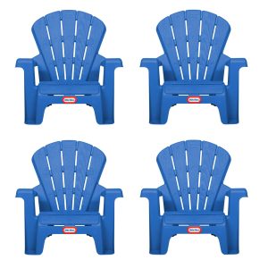Garden Chair - Blue 4 Pack