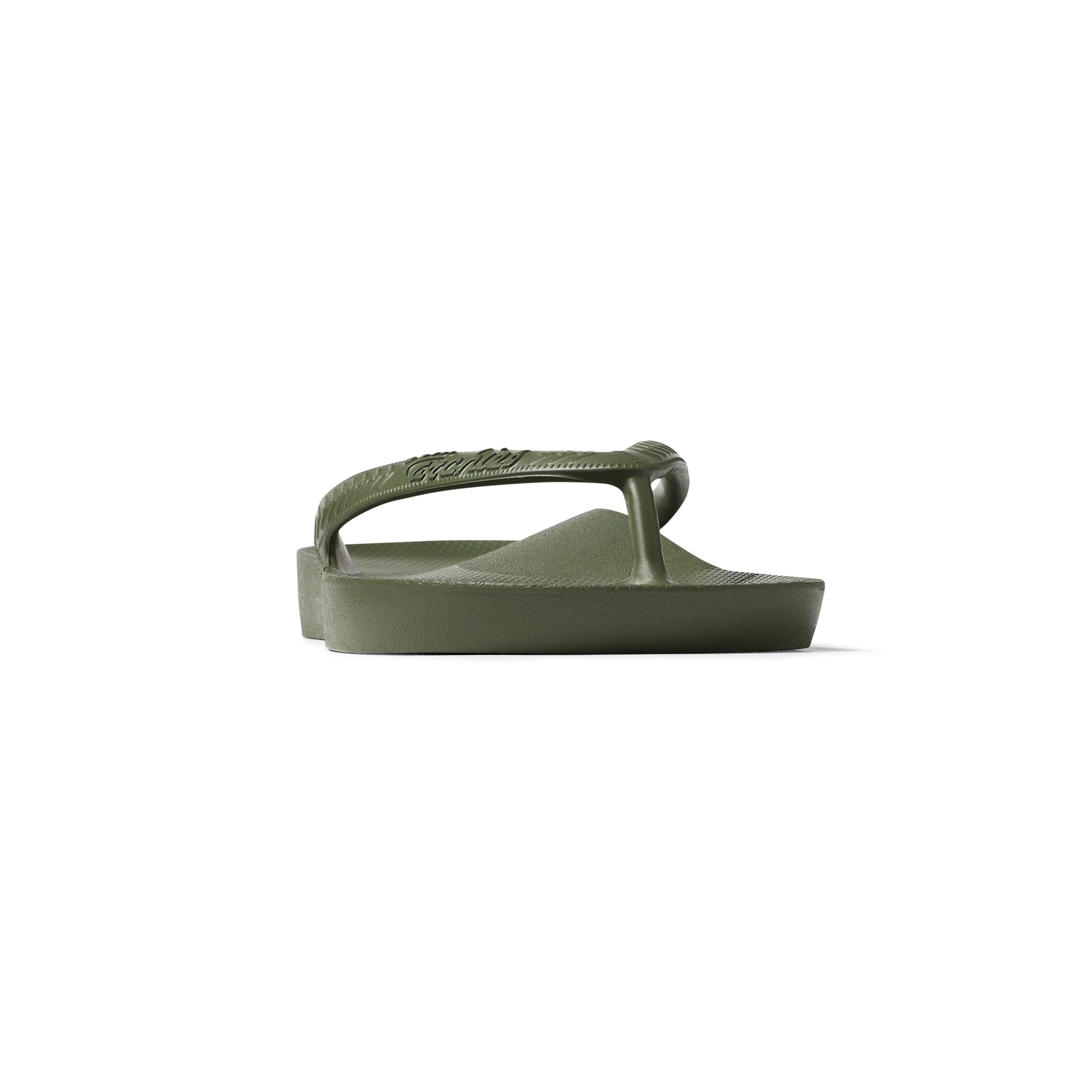 Arch Support Flip Flops - Classic - Olive - Image 10
